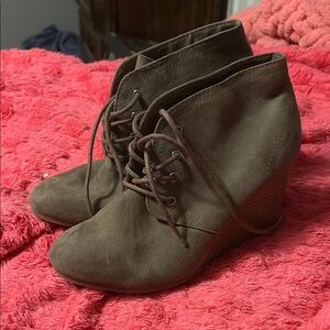 Arizona Jean Company Brown Wedge Shoes